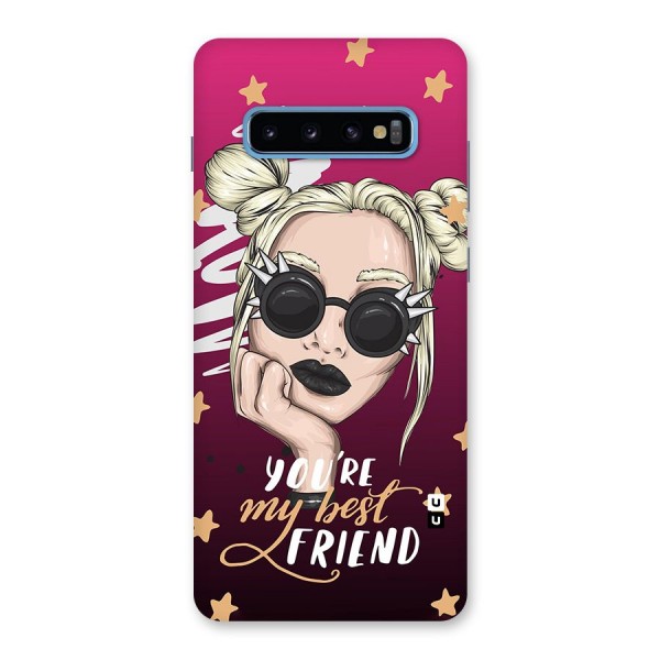 You My Best Friend Back Case for Galaxy S10 Plus