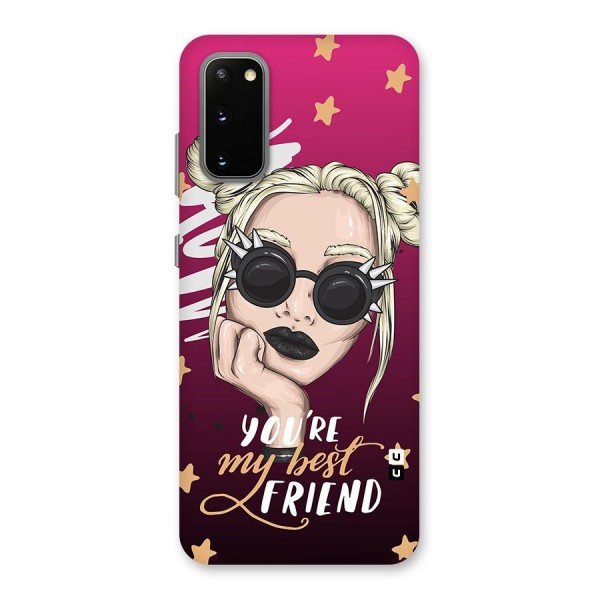 You My Best Friend Back Case for Galaxy S20