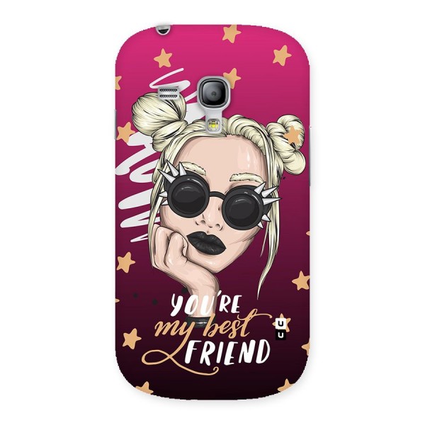 You My Best Friend Back Case for Galaxy S3 Mini