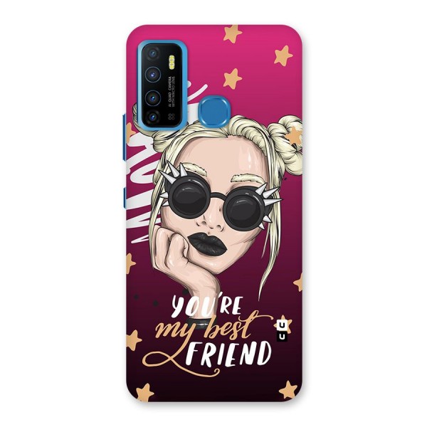 You My Best Friend Back Case for Infinix Hot 9