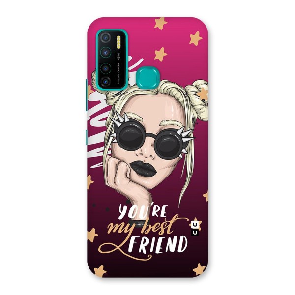 You My Best Friend Back Case for Infinix Hot 9 Pro