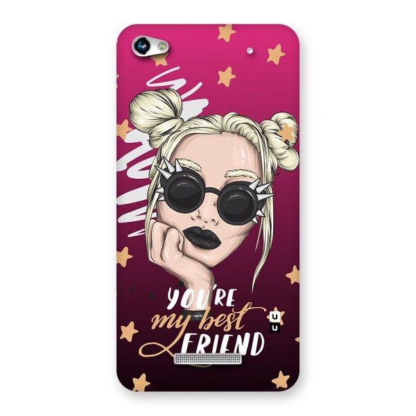 You My Best Friend Back Case for Micromax Hue 2