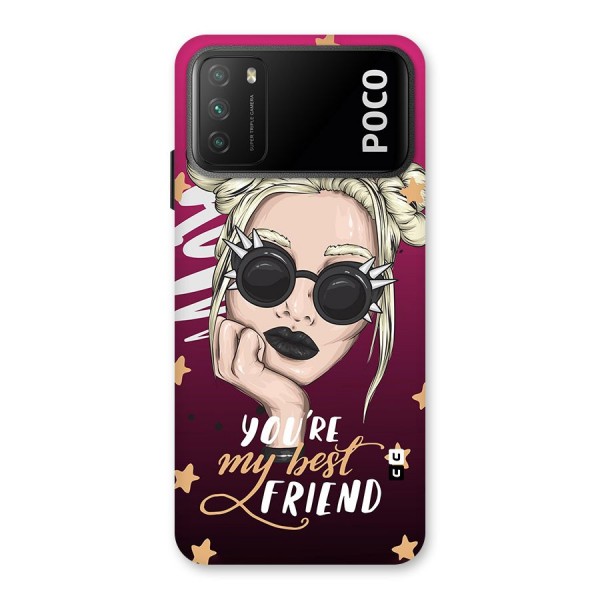 You My Best Friend Back Case for Poco M3