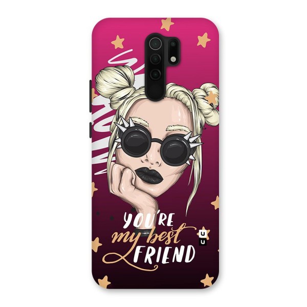You My Best Friend Back Case for Redmi 9 Prime