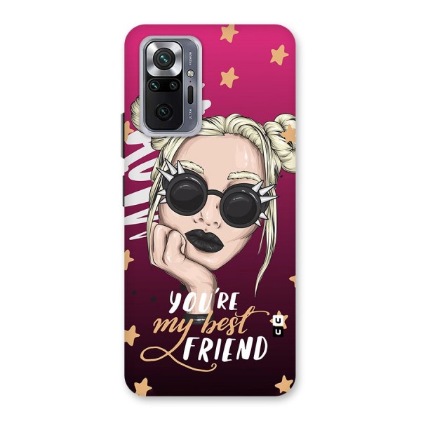 You My Best Friend Back Case for Redmi Note 10 Pro Max