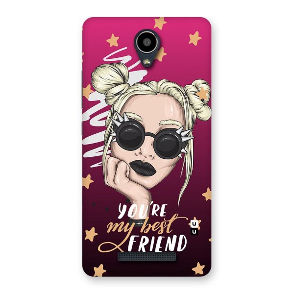 You My Best Friend Back Case for Redmi Note 2
