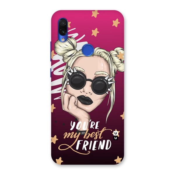 You My Best Friend Back Case for Redmi Note 7S