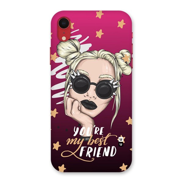 You My Best Friend Back Case for iPhone XR