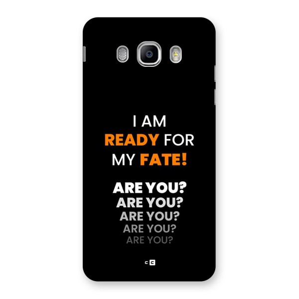 You Ready Back Case for Galaxy J5 2016