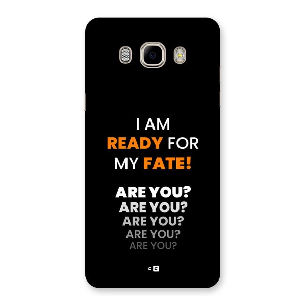 You Ready Back Case for Galaxy J7 2016