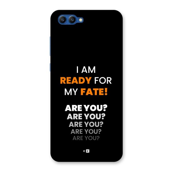 You Ready Back Case for Honor View 10