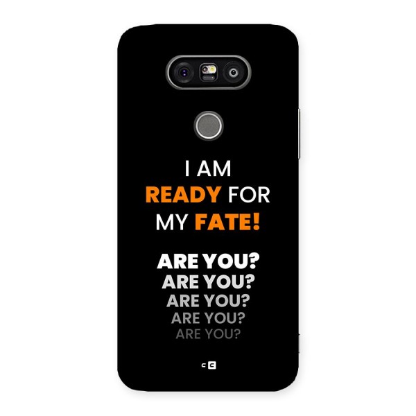 You Ready Back Case for LG G5