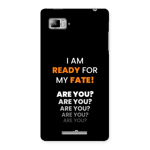 You Ready Back Case for Lenovo Vibe Z K910