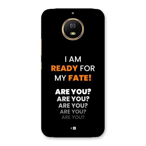 You Ready Back Case for Moto G5s
