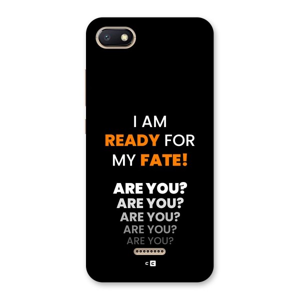 You Ready Back Case for Redmi 6A