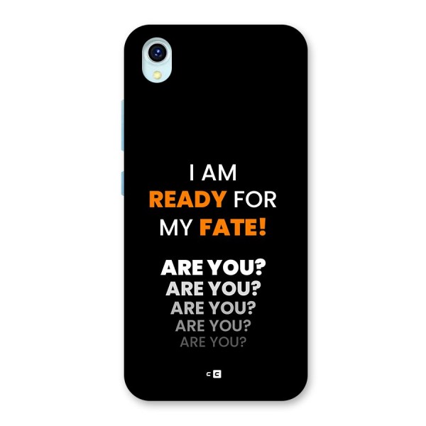 You Ready Back Case for Vivo Y1s
