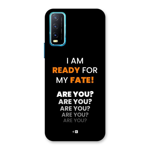 You Ready Back Case for Vivo Y20i