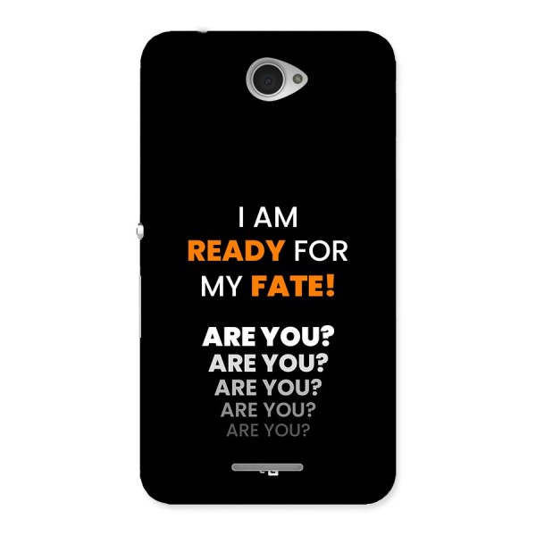 You Ready Back Case for Xperia E4