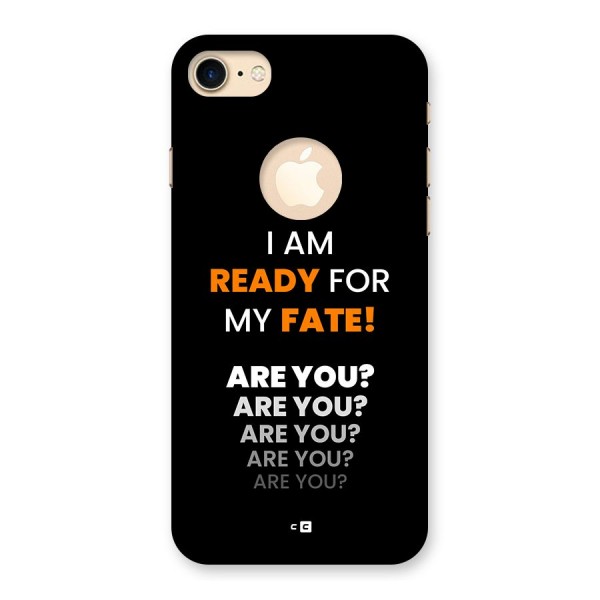 You Ready Back Case for iPhone 7 Logo Cut