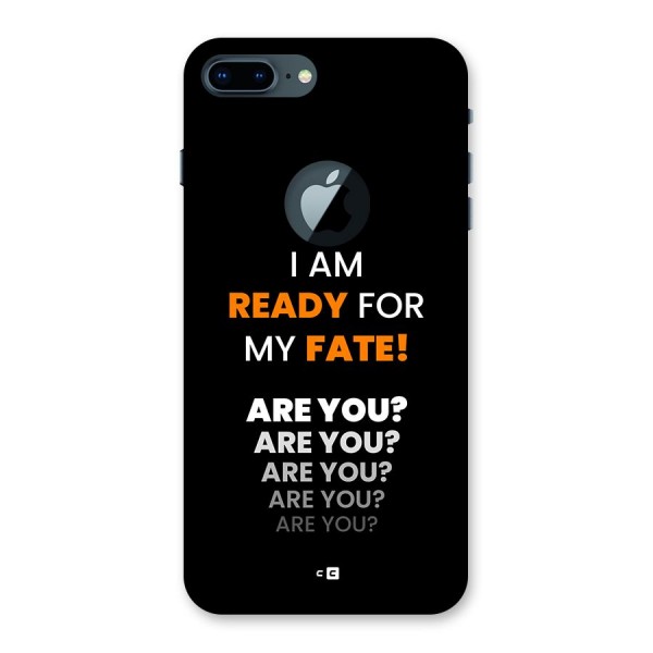 You Ready Back Case for iPhone 7 Plus Logo Cut