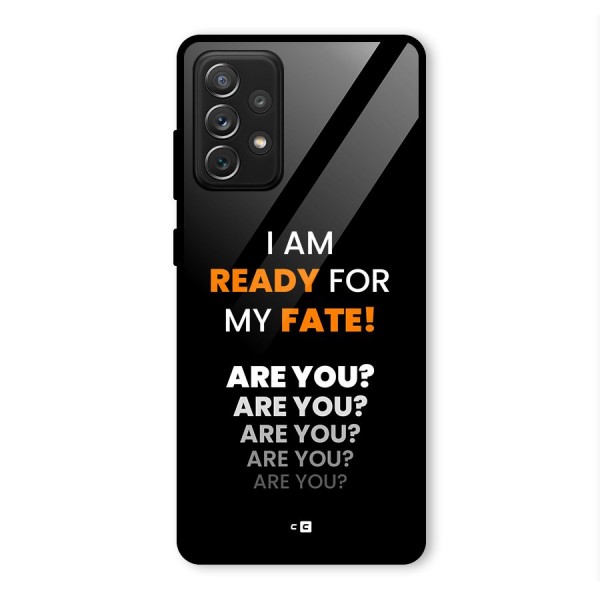 You Ready Glass Back Case for Galaxy A72
