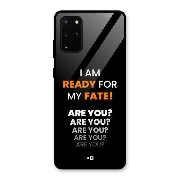 You Ready Glass Back Case for Galaxy S20 Plus