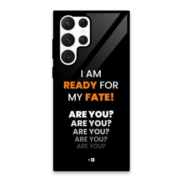 You Ready Glass Back Case for Galaxy S22 Ultra 5G