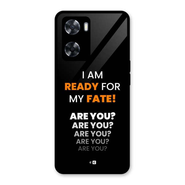 You Ready Glass Back Case for Oppo A57 2022