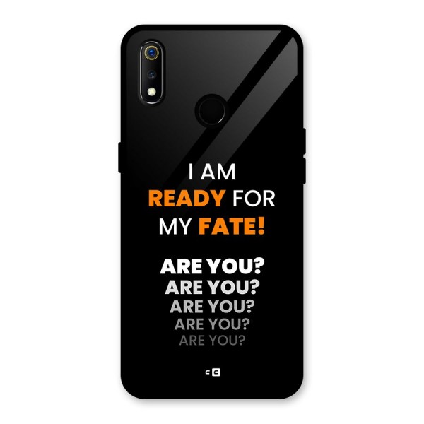 You Ready Glass Back Case for Realme 3
