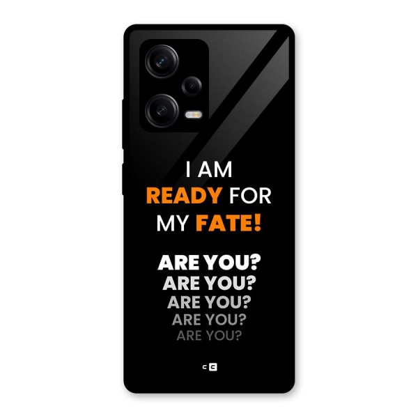 You Ready Glass Back Case for Redmi Note 12 Pro
