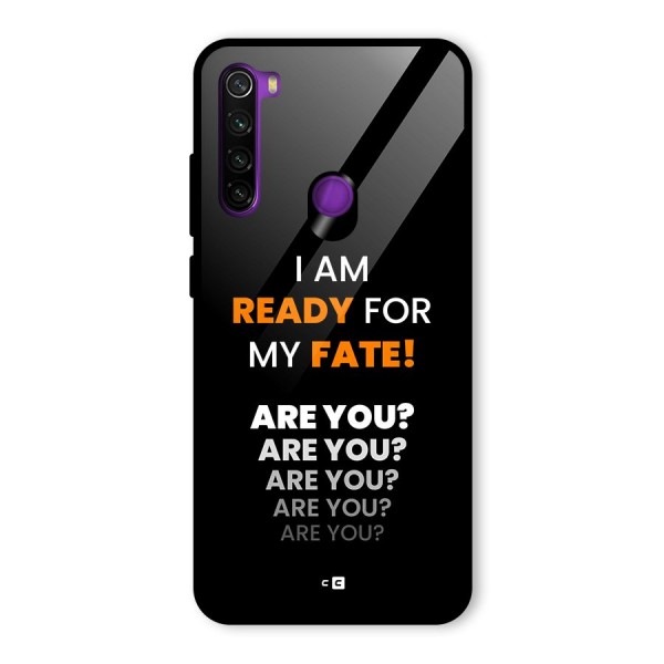 You Ready Glass Back Case for Redmi Note 8