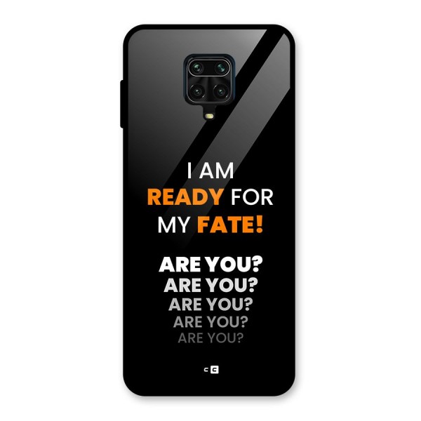 You Ready Glass Back Case for Redmi Note 9 Pro Max