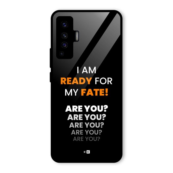 You Ready Glass Back Case for Vivo X50