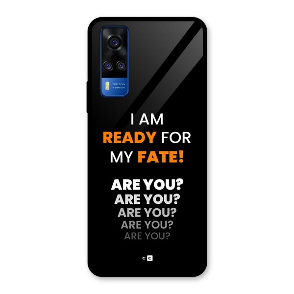 You Ready Glass Back Case for Vivo Y31