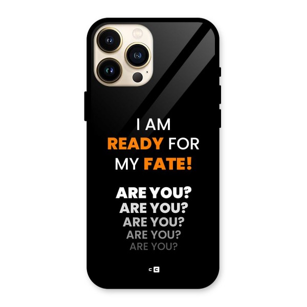 You Ready Glass Back Case for iPhone 13 Pro Max