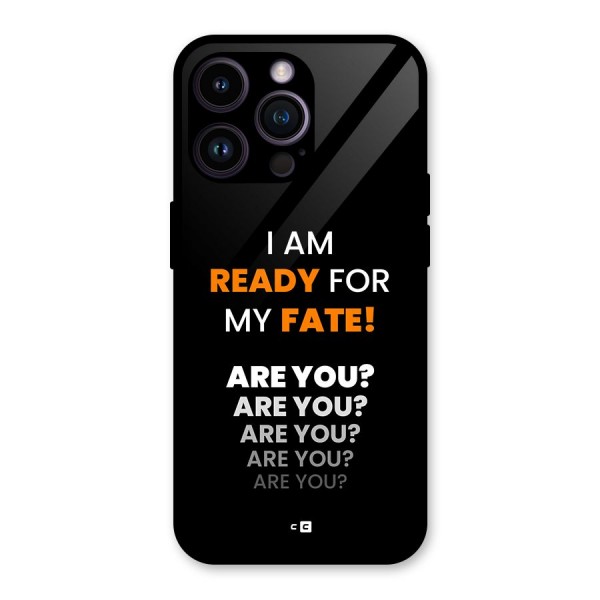 You Ready Glass Back Case for iPhone 14 Pro Max