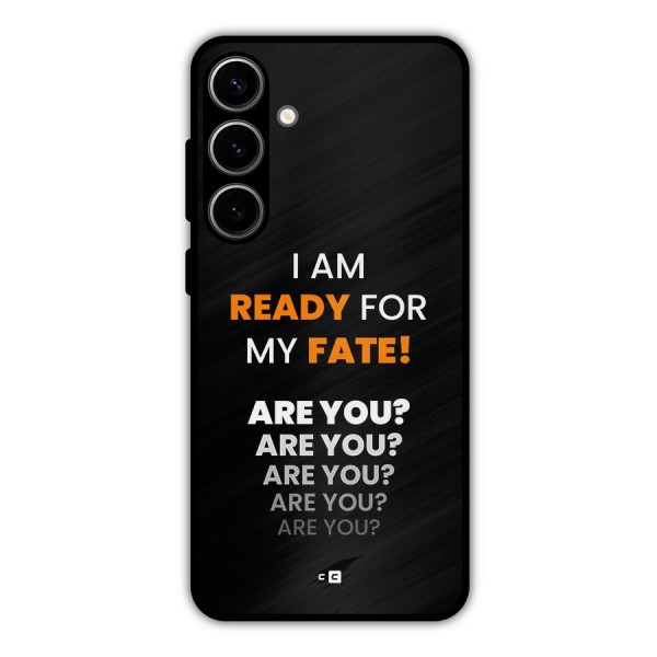You Ready Metal Back Case for Galaxy S24 Plus