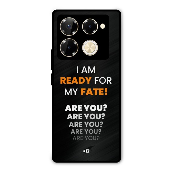 You Ready Metal Back Case for Infinix Note 40 Pro Plus