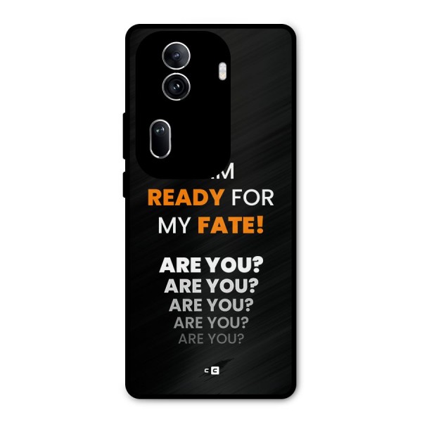 You Ready Metal Back Case for Oppo Reno11 Pro 5G