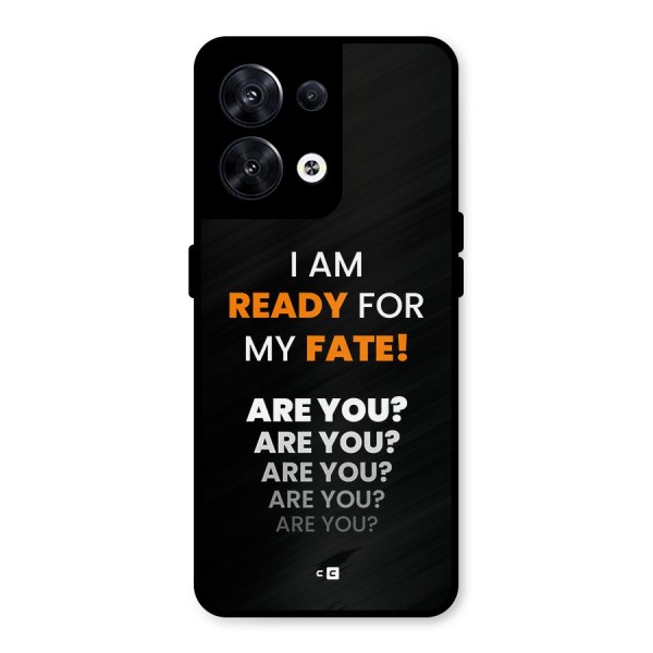 You Ready Metal Back Case for Oppo Reno8 5G