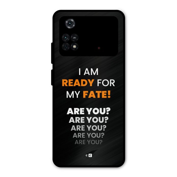 You Ready Metal Back Case for Poco M4 Pro 4G