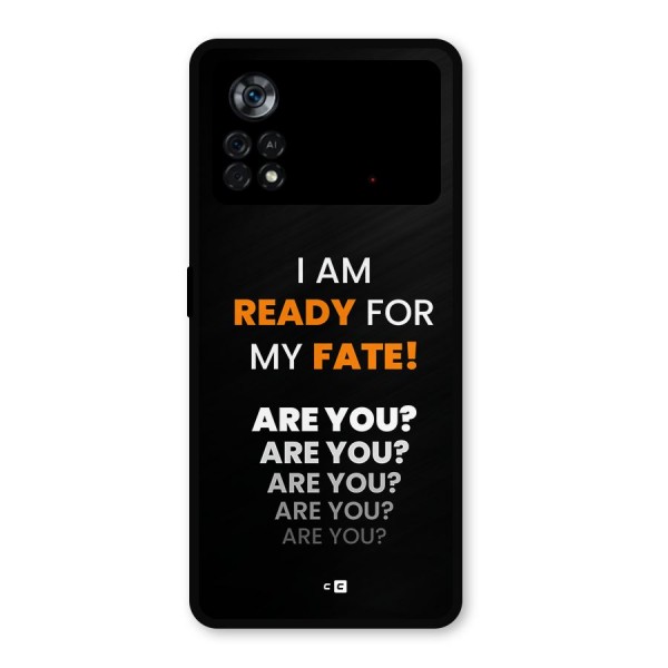 You Ready Metal Back Case for Poco X4 Pro 5G