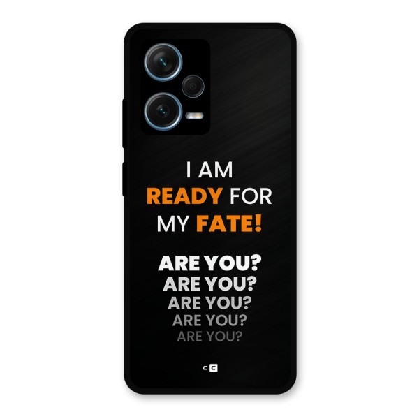 You Ready Metal Back Case for Redmi Note 12 Pro Plus 5G