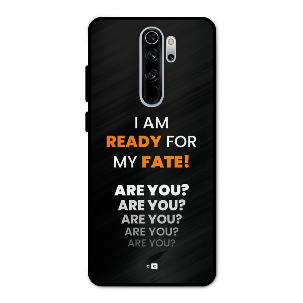 You Ready Metal Back Case for Redmi Note 8 Pro