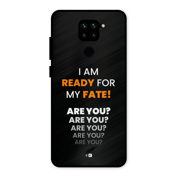 You Ready Metal Back Case for Redmi Note 9