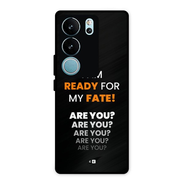 You Ready Metal Back Case for Vivo V29