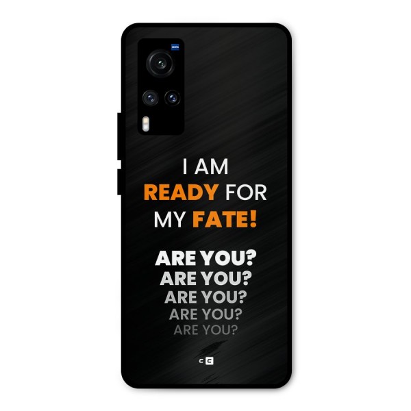 You Ready Metal Back Case for Vivo X60