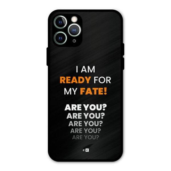 You Ready Metal Back Case for iPhone 11 Pro Max