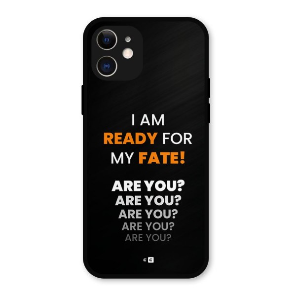 You Ready Metal Back Case for iPhone 12