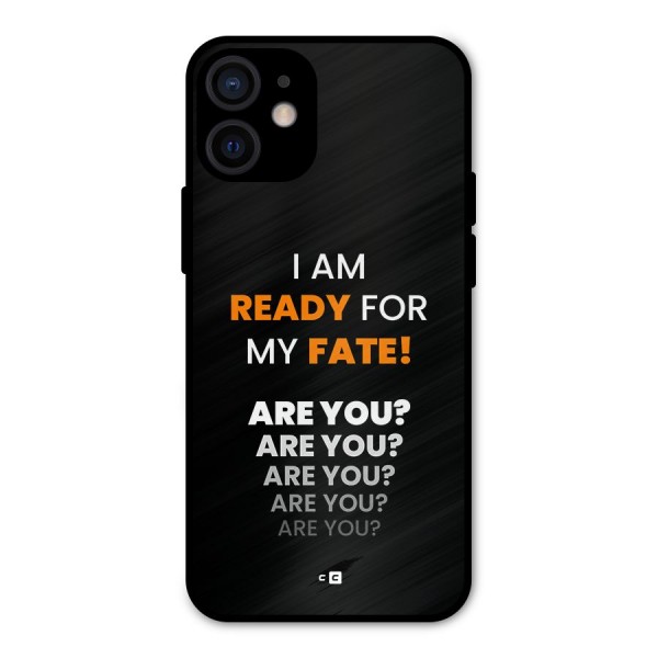 You Ready Metal Back Case for iPhone 12 Mini